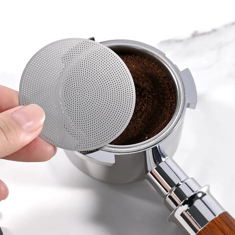 Espresso Puck Screen Coffee Filter Reusable Stainl