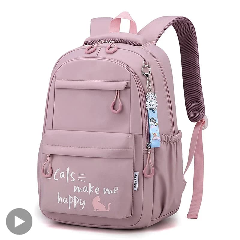 Girl School Bag Backpack Back Pack For Teenager Wo