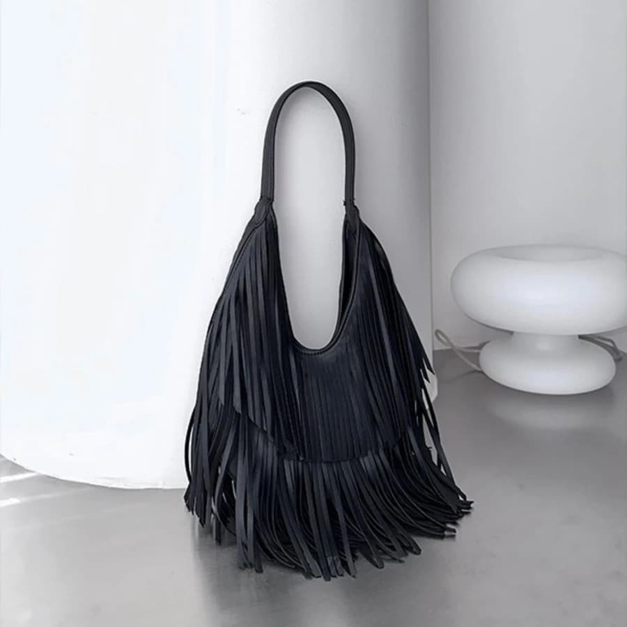 Long Tassels Women handbag Fashion Shoulder Bags f