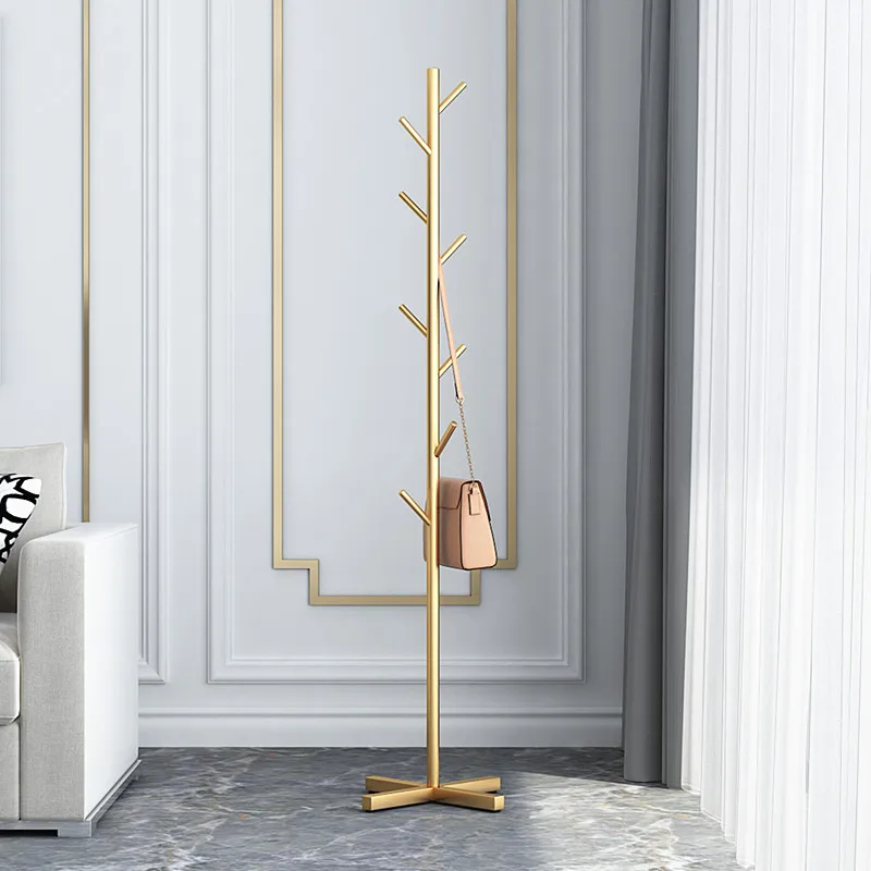 Marble Household Clothes Rack, Floor-Standing Bedr