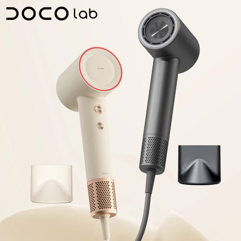 DOCO Hair Dryer High Speed 75m/s 200 million Negative Ions Hair Care 110000 Rpm Professional Lightweight Home Travel Gift
