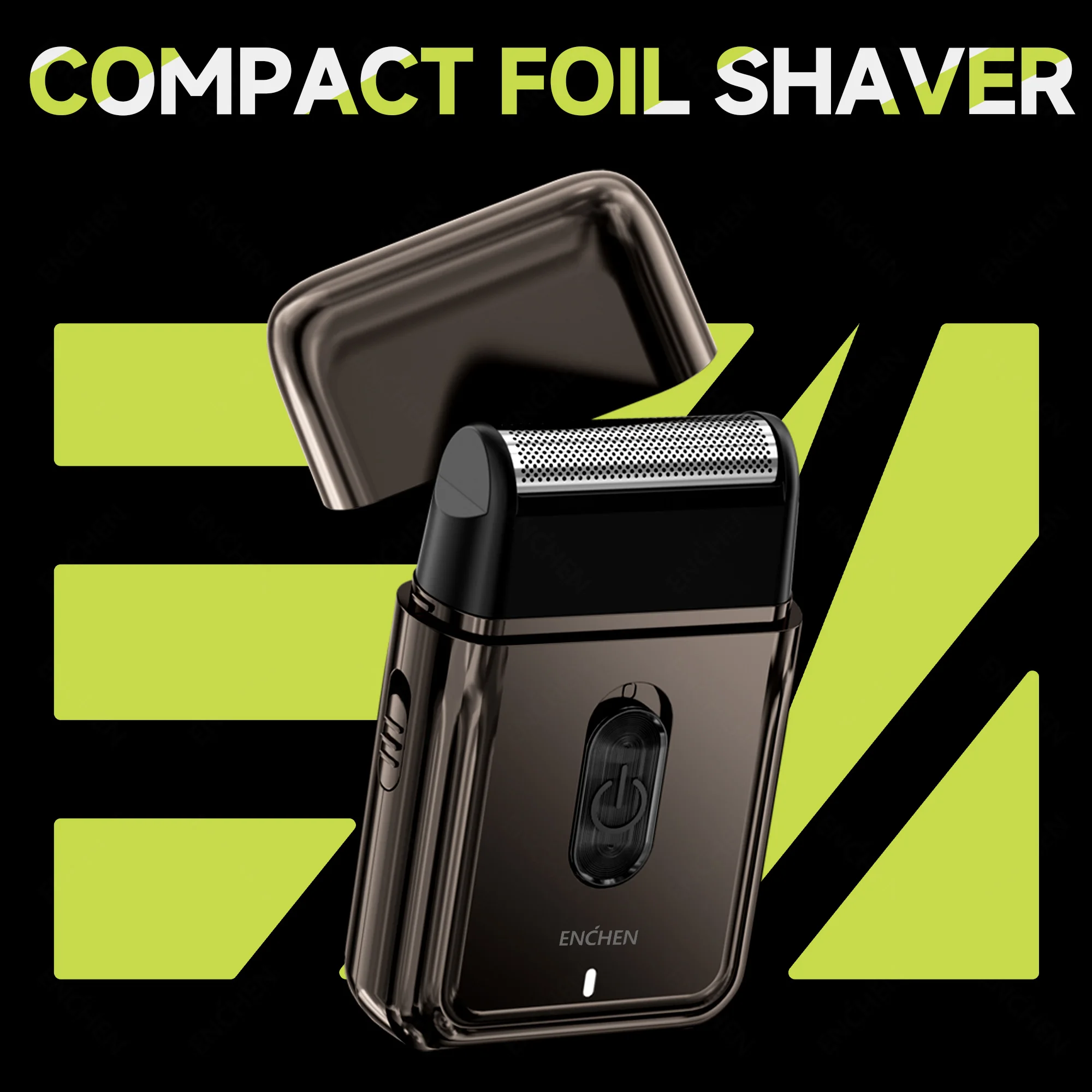 ENCHEN MS003 Compact Foil Shaver With POP-UP Precision Trimmer Type-C Charging With Indicator 7000RPM Strong Motor