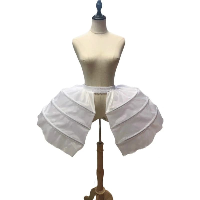 Rococo 3 Hoops Petticoat Baroque Underskirt For Vintage Wedding Dress  Bridal Gowns Wedding Accessories Victorian Crinoline