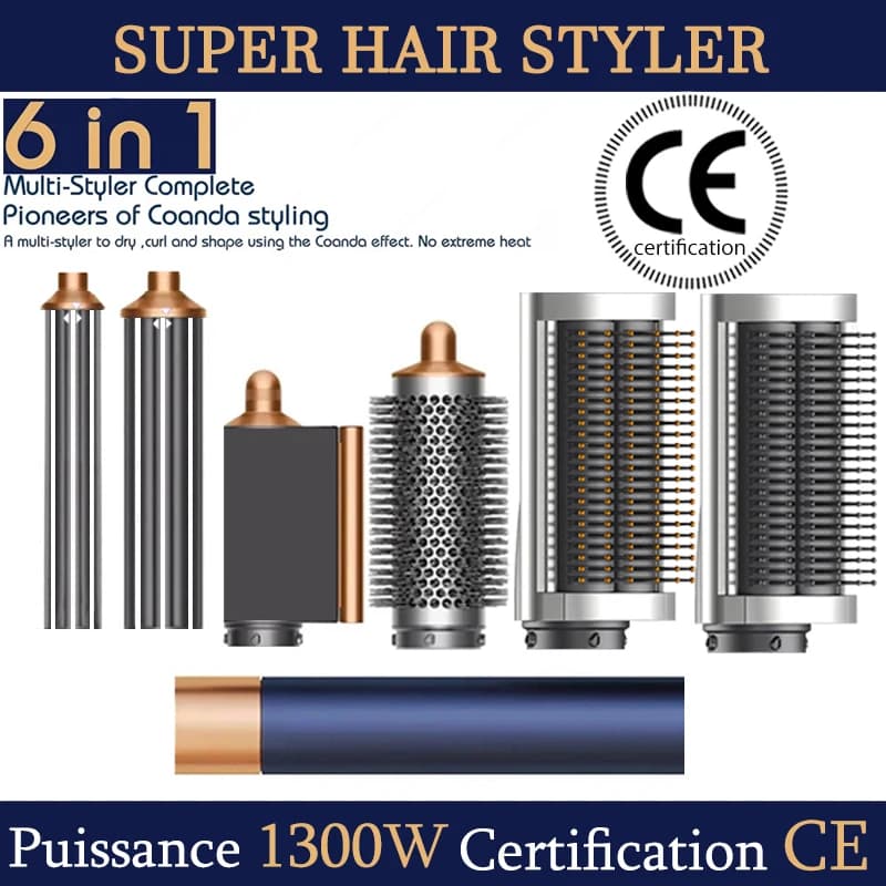 SenCiciMen X9 Multi Hair Styler Curling Iron Hair