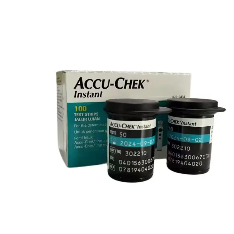Accu-Chek Instant  Strips for AccuChek Instant Instant S Meter (Exp：05/2026）