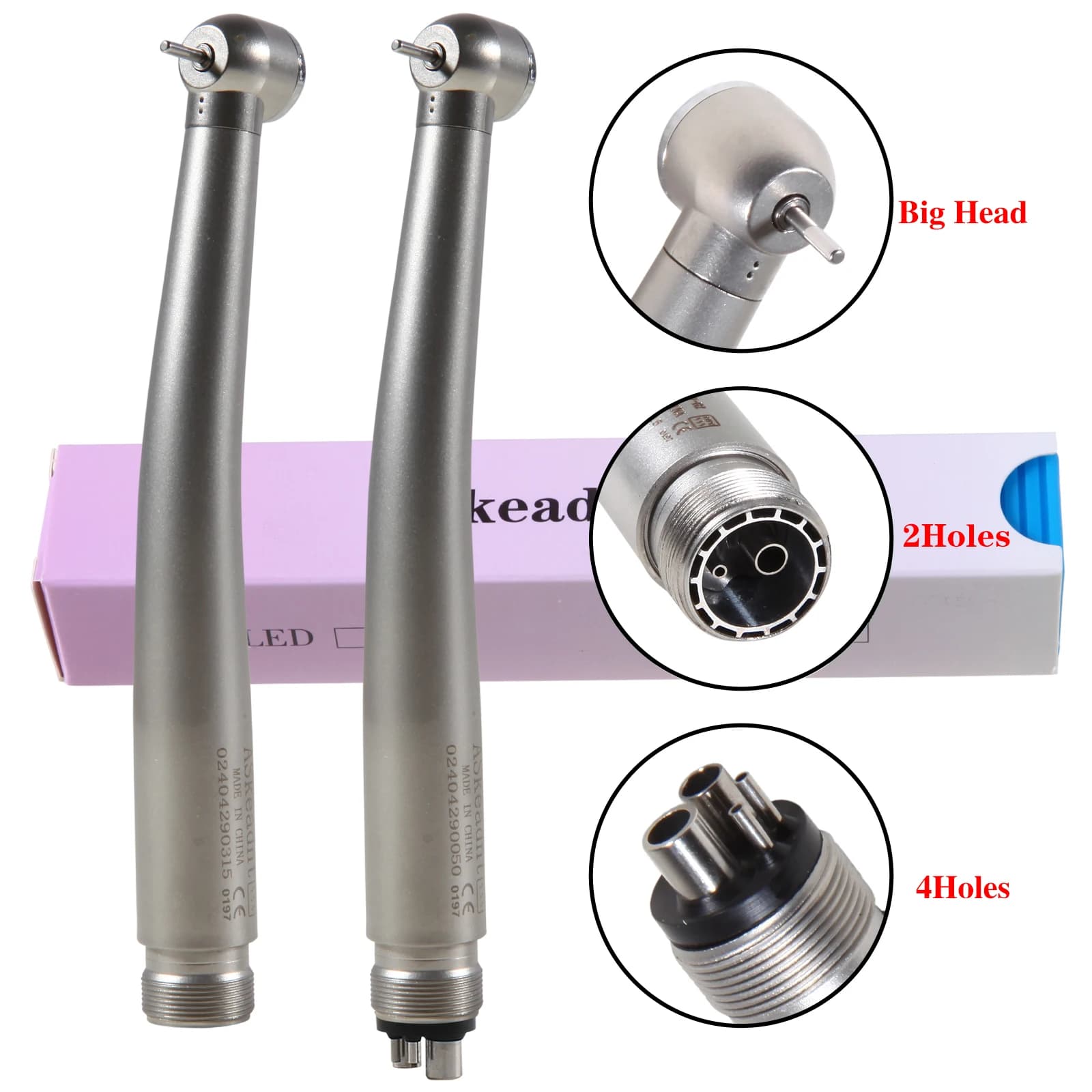 Promotion price! Dental NSK Pana-Max Style High-Speed Handpiece Single Water Spray Air Turbine 2/4 Holes Push Button Askeadent
