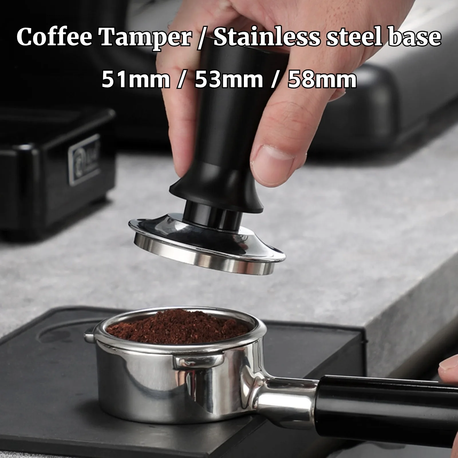 58mm 53mm 54mm 51mm Espresso Tamper Barista Coffee
