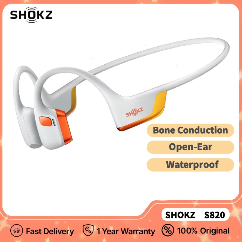 Original SHOKZ OpenRun Pro 2 S820 S821mini Bluetooth Earphones IP55 Waterproof Bone Conduction Headphones Music Sports Earbuds