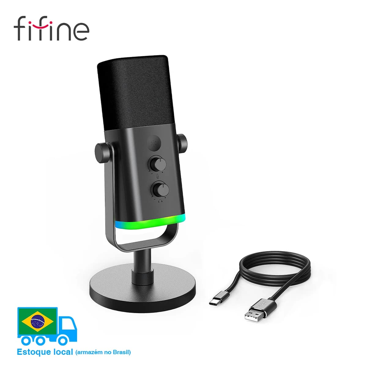 FIFINE USB/XLR Dynamic Microphone AM8