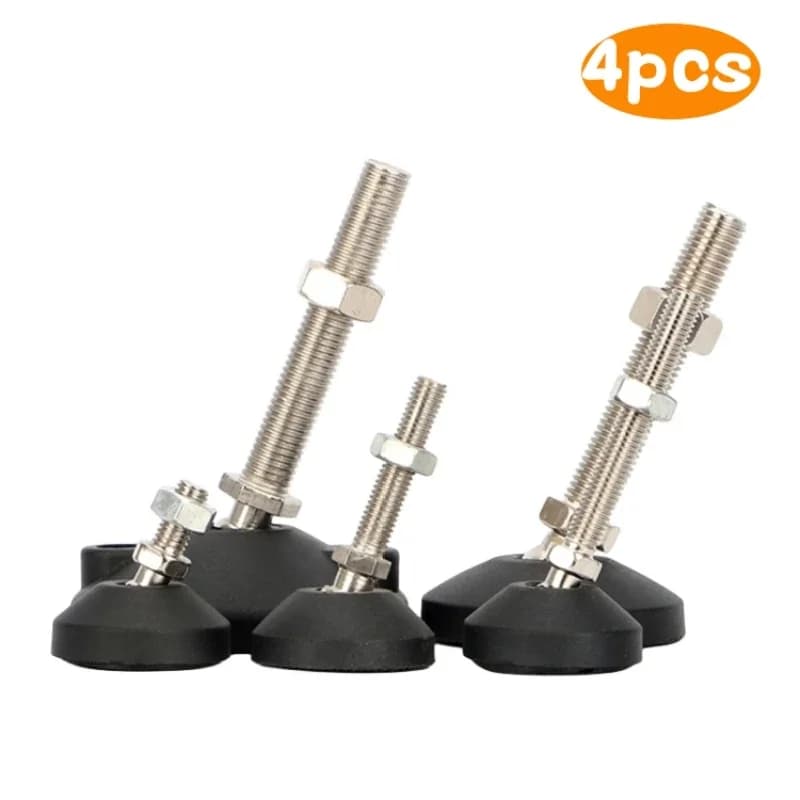 4pcs Universal Joint Adjustable Furniture Leveling