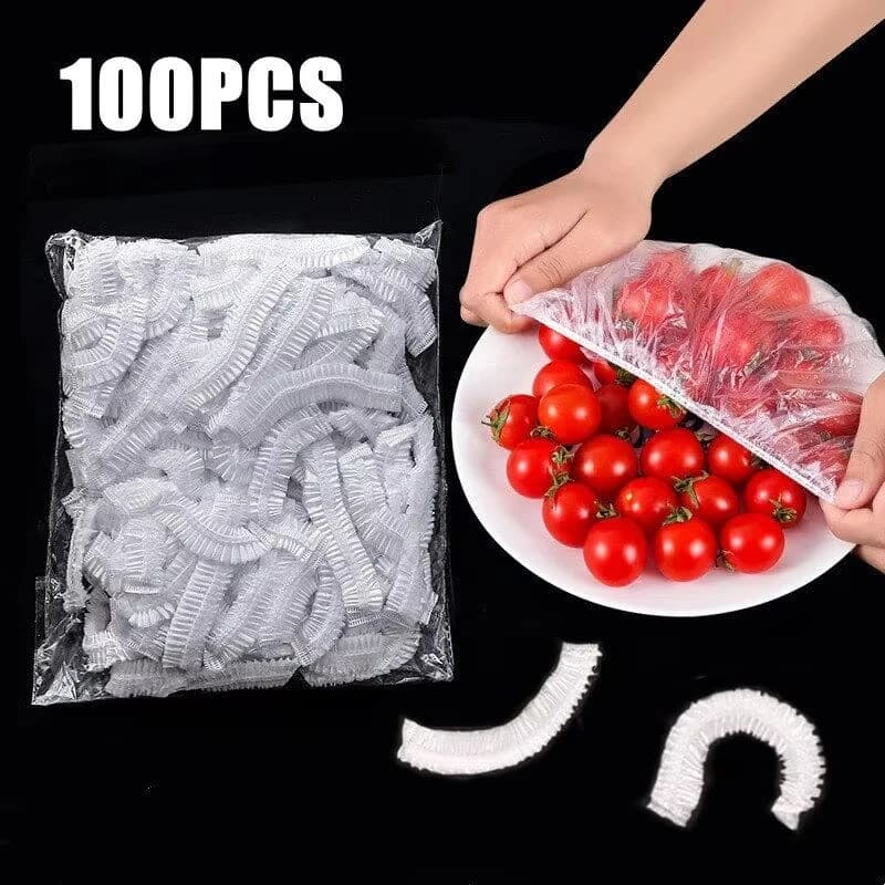 Disposable Food Cover Food Grade Plastic Elastic F