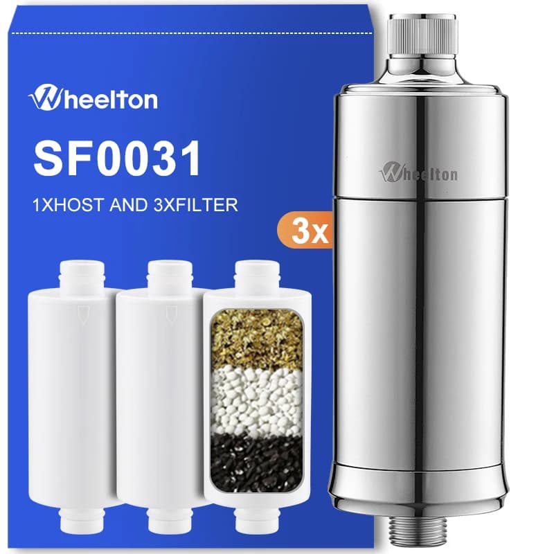 Wheelton Household Shower Water Filter - Filter Wa