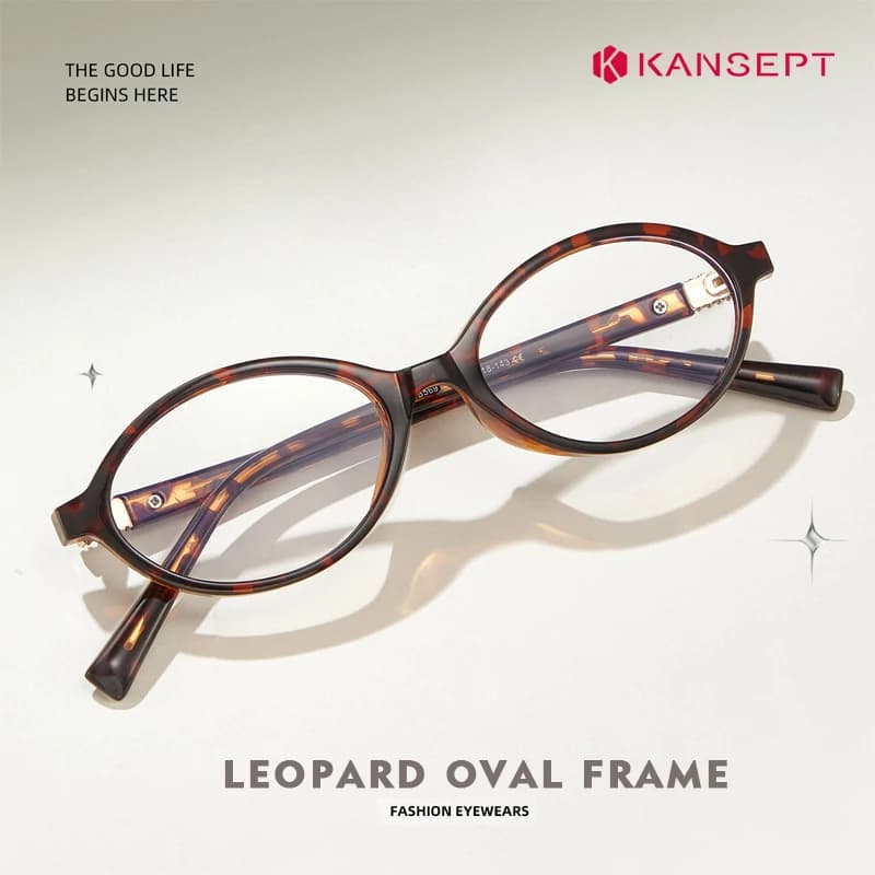 KANSEPT women's eyeglass frame optical lenses grad