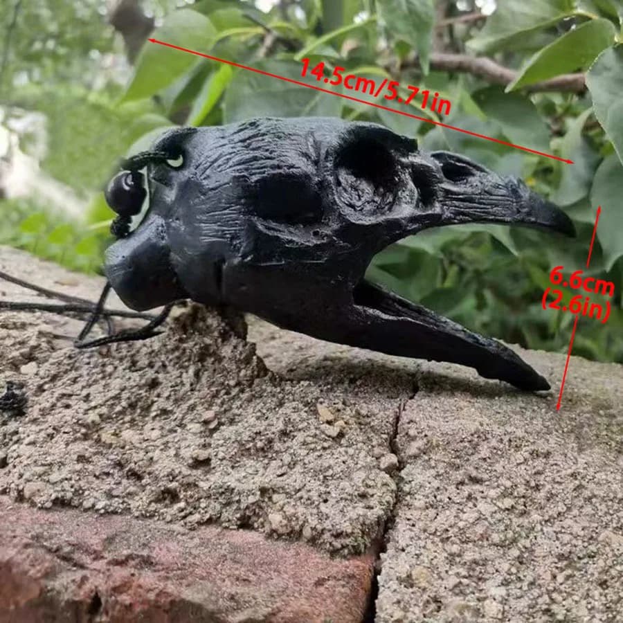 Aztec strange sound Death whistle Crow head shape