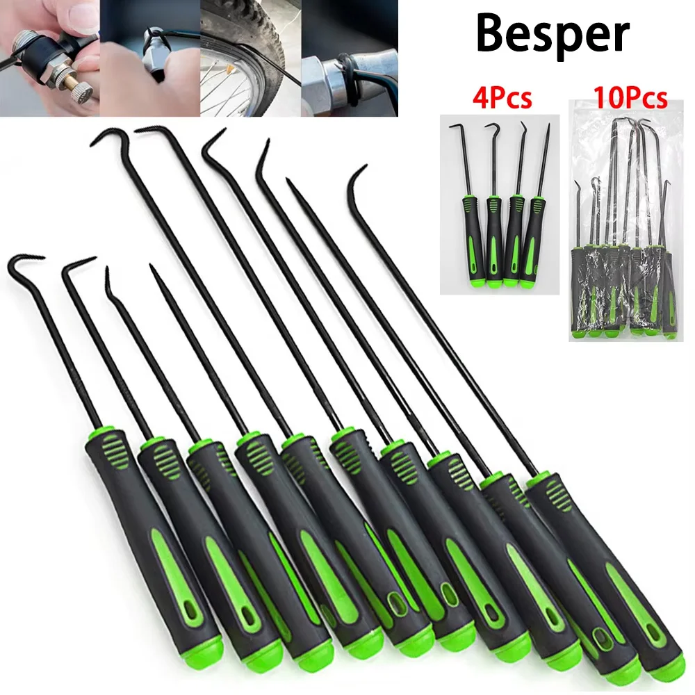 10/4Pcs Precision Pick and Hook Set, Car Auto Oil