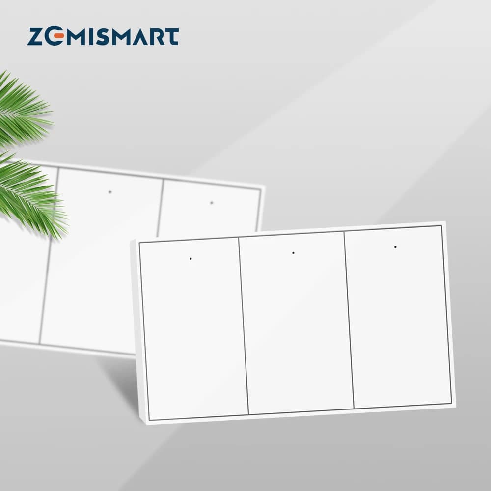 Zemismart Zigbee Push Wall Light Switches Work wit
