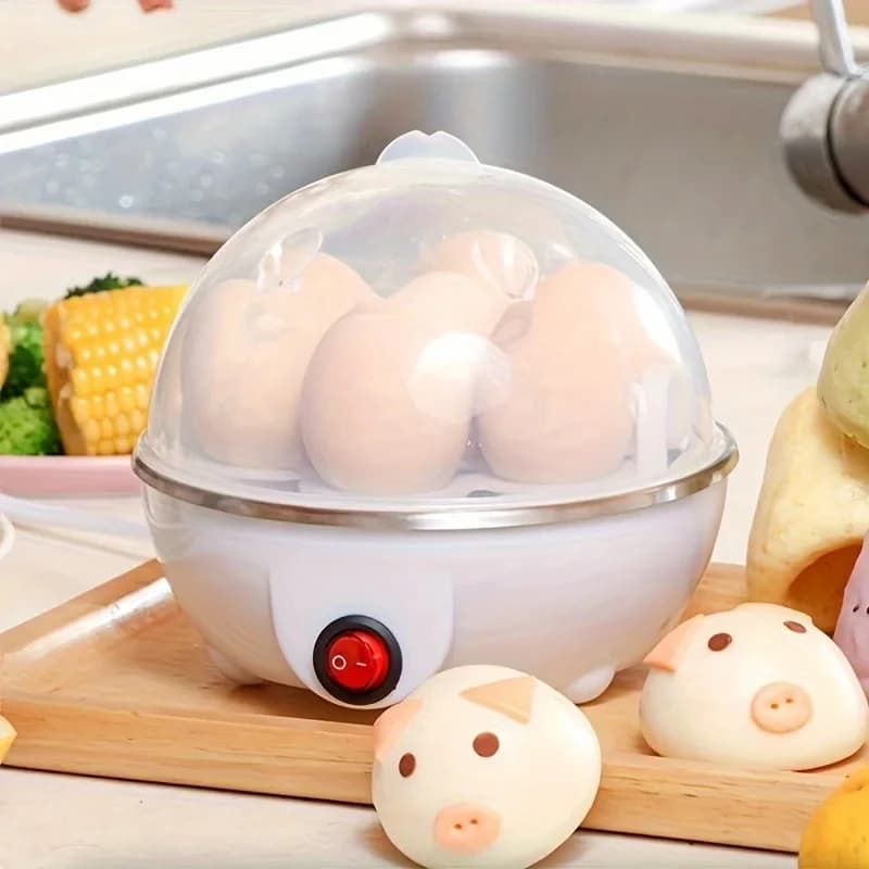 Egg Cooker Automatic Power Off Home 7 Eggs Multi-F