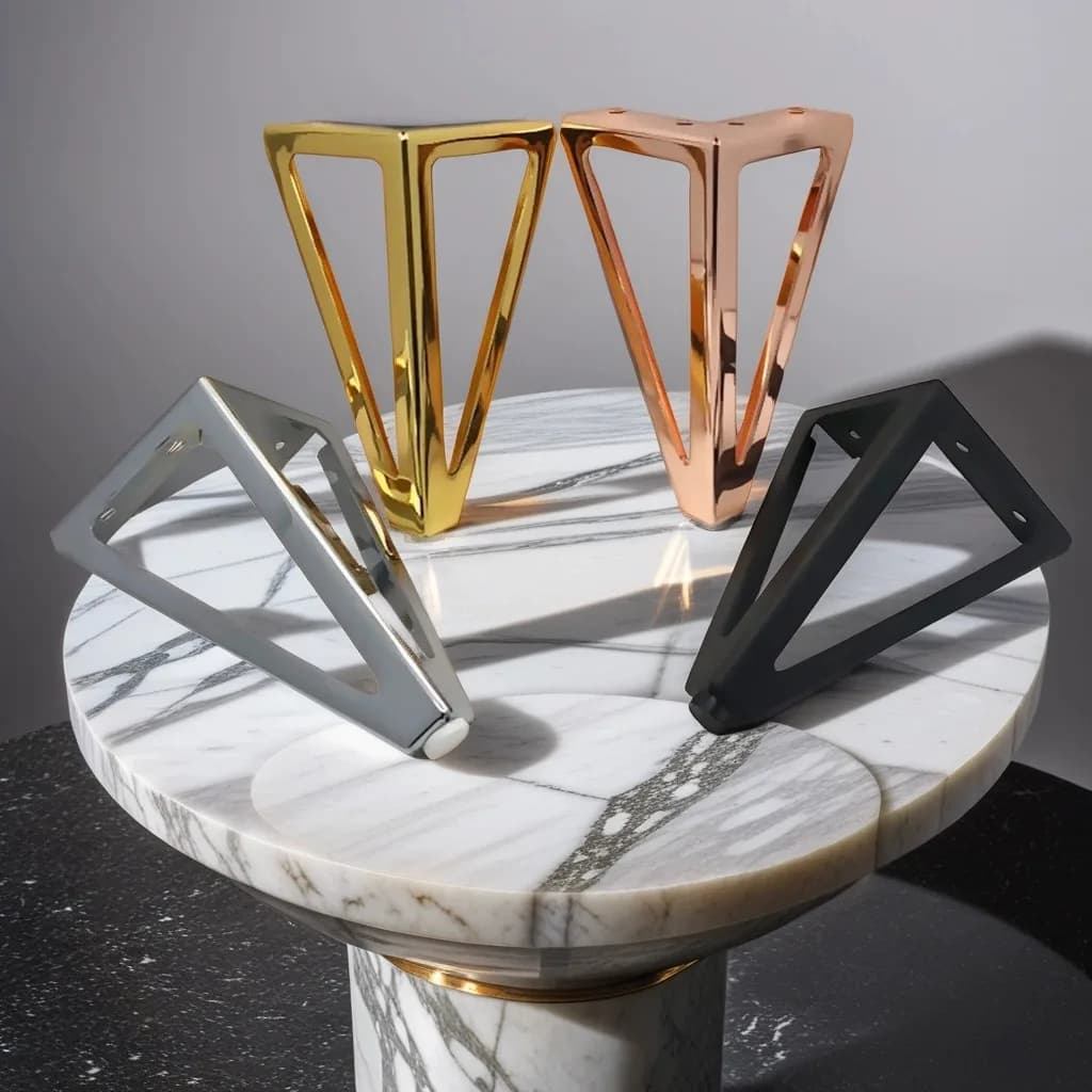 4pcs Height 15cm Legs for Furniture Metal Thickene