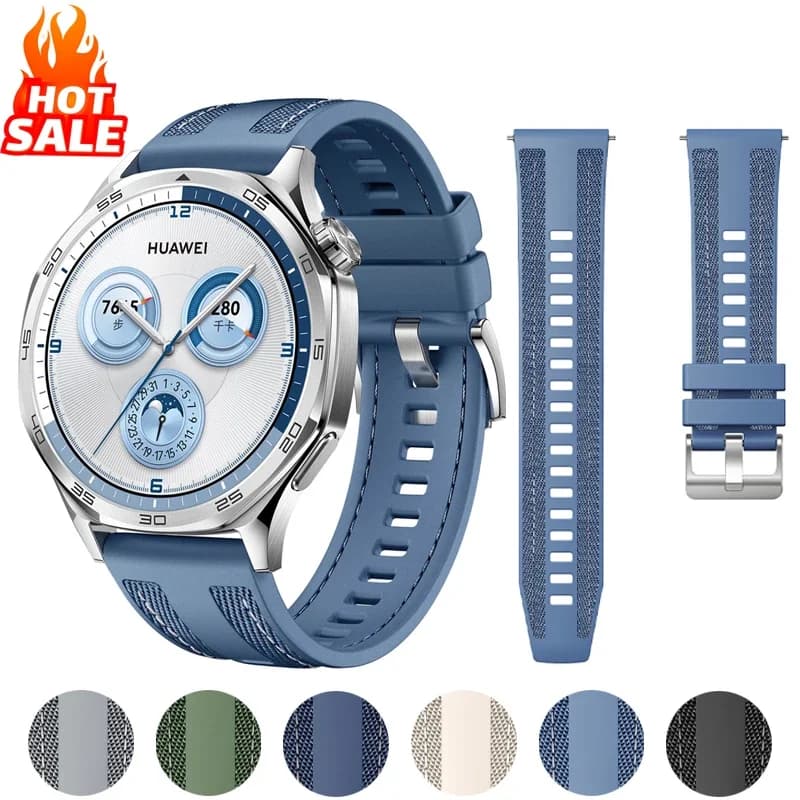 Official Strap For HUAWEI WATCH GT 5 4 46mm Watch