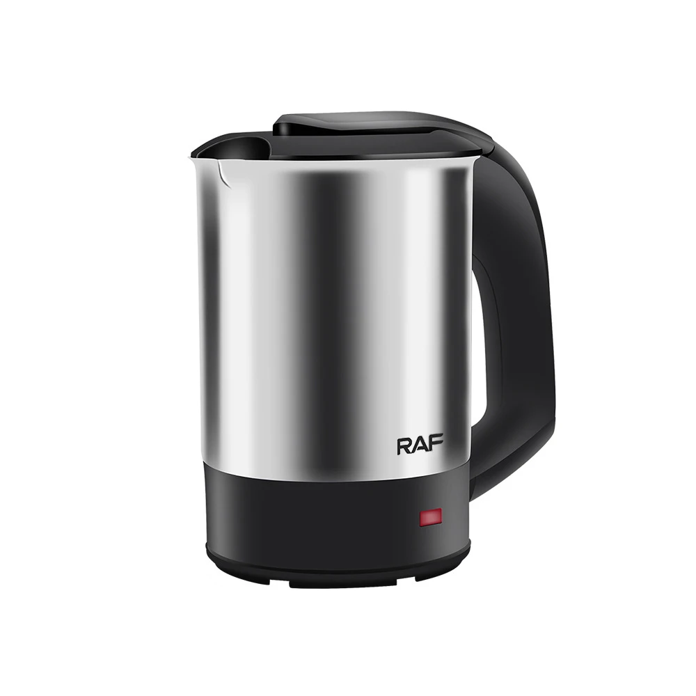 Mini Electric Kettle Tea Coffee Stainless Steel 1000W Portable Travel Water Boiler Pot 0.5L For Hotel Family Trip